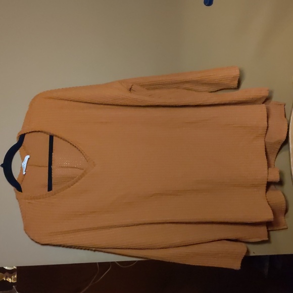 Tobacco brown tunic sweater medium *2 for $15* - Picture 1 of 4